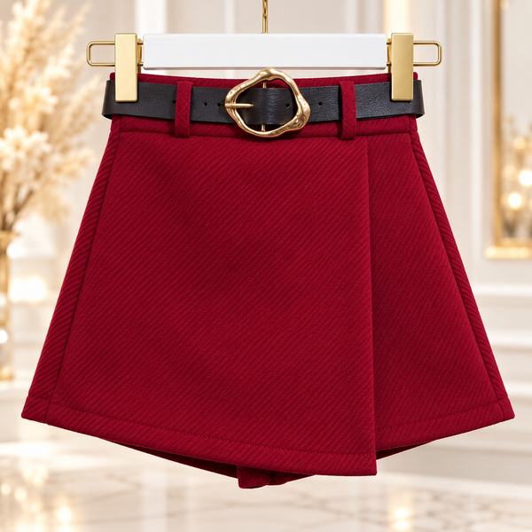 Warm Belted Skorts