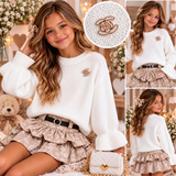 Ivory Glow Knit Jumper