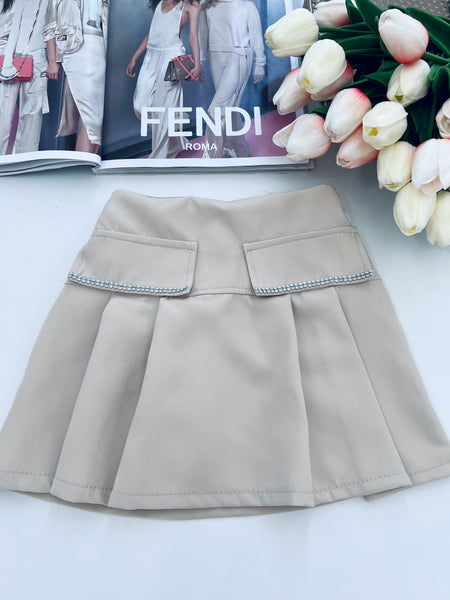 Beige Skirt