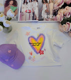 Heart T-Shirt - White